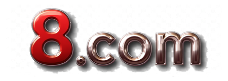 8 com logo